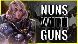 Sisters of Battle EXPLAINED By An Australian  Warhammer 40k Lore [upl. by Adnamal]