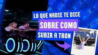 Como SACAR la FILA VIRTUAL de TRON en MAGIC KINGDOM  Experiencia real ✨ [upl. by Arvie]