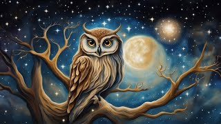 🦉 Night Owl Soothing Music  Relax and Fall Asleep  Soothing Music for Sleep  Wallpaper Background [upl. by Katey]