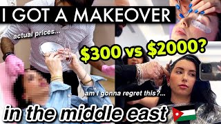 I got a MAKEOVER in THE MIDDLE EAST amp I was SHOCKED💉💇🏻‍♀️ prices vs the US6 beauty treatments [upl. by Anavrin]