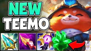 THERES A NEW TEEMO BUILD DESTROYING TOP LANE START ABUSING THIS NOW [upl. by Oos520]