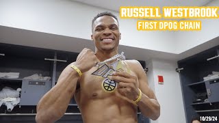 Russell Westbrook Wins His First DPOG Chain 🥶 [upl. by Ayihsa365]