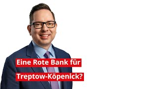 Berlin Eine rote Bank für TreptowKöpenick  Rede des Bezirksbürbermeisters Igel zur Einweihung [upl. by Bud464]