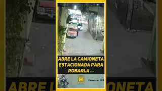 INCREIBLE Policía abre camioneta para ROBAR patineta shorts [upl. by Jorry]