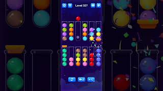 Ball Sort Level 327 Walkthrough Solution AndroidiOS [upl. by Anuahsat]