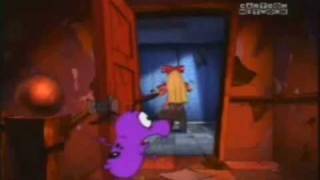 Courage the cowardly dog Scary door to door [upl. by Cullan485]