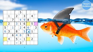 BEST SUDOKU Finned XWing Video Ever Advanced Tutorial 12 [upl. by Eyar]