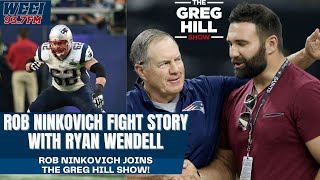 Rob Ninkovich Fight Story Ninko Joins the to Talk Fights Pats Bill amp More  The Greg Hill Show [upl. by Rosaline]