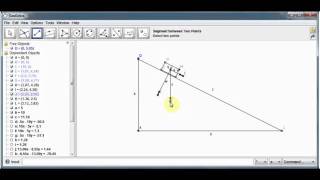 Example of Using GeoGebra in Physics [upl. by Ellehsat]