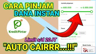 Cara Daftar Kredit Pintar Pinjaman Online Cepat Cair  Aplikasi Kredit Pintar Berizin OJK [upl. by Adeys]