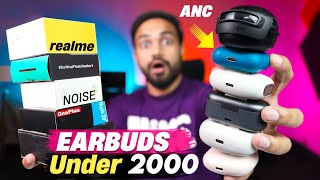 Top 5 Best Wireless Earbuds Under ₹2000  Best TWS Under 2k in 2023 [upl. by Leunas]