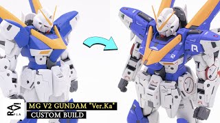 Gunpla Custom  MG V2 VerKa FULL BUILD [upl. by Eihtur11]