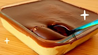 esta receta tiene 100 años ¡ Postre RICO FÁCIL y BARATO en 5 MINUTOS y ¡ SIN HORNO 🤤 [upl. by Bay]