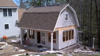 Reeds Ferry Sheds  2Story Dutch Gambrel [upl. by Werd345]