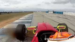 Max Verstappen Onboard Pole Lap Exclusive Footage Florida Winter Series Sebring 26012014 [upl. by Atinev]