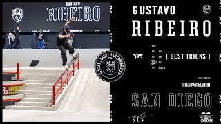 Gustavo Ribeiro 3rd Place SLS San Diego  Best Tricks [upl. by Adelia402]