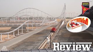 Die schnellste Achterbahn der Welt  Formula Rossa  Ferrari World Abu Dhabi  Review [upl. by Bettina473]