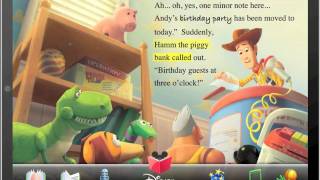 Toy Story ReadAlong App for iPad from Disney Digital Books [upl. by Evars]