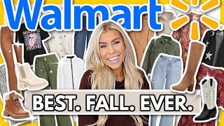 Ultimate Walmart Fall Fashion TryOn Haul 40 stylish finds for Autumn 🍁 [upl. by Acirrehs]