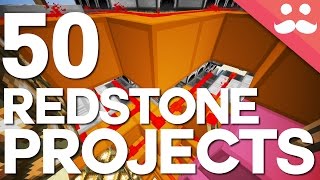 50 Redstone Projects You Can Build in Minecraft [upl. by Eelanna]