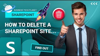 How to Delete a SharePoint Site 2024 [upl. by Nallek]