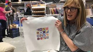 Susan Ache at Spring Quilt Market [upl. by Revorg]