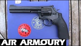 Smith amp Wesson 586 Air Pistol  Air Armoury [upl. by Aivonas]