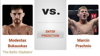 Modestas Bukauskas VS Marcin Prachnio  UFC Fight Night Preview amp Picks  Pinoy Silent Picks [upl. by Ayota963]