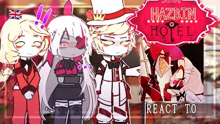 Hazbin Hotel react to Alastor amp Charlie Morningstar  TikTok  Gacha Club [upl. by Hallsy]