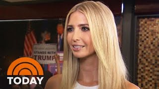 Ivanka Trump ‘I Am Proud Of The Job’ Melania Did In RNC Speech  TODAY [upl. by Akired]