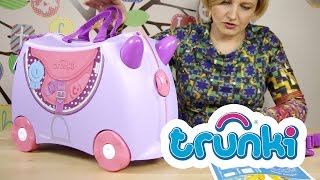 Trunki jeżdżąca walizka dla dzieci [upl. by Idas]