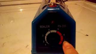 Impulse Heat Sealer Review  Shipping Fish eBay [upl. by Nolla168]