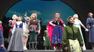 FULL HD Front Row Frozen Musical Live at The Hyperion  Disney California Adventure [upl. by Noli376]