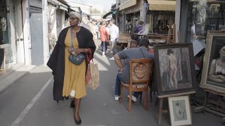 Shop the World’s Most Famous Flea Market l Marche Aux Puces in Paris [upl. by Ardeth]