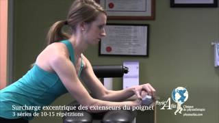 Exercices pour épicondylite latérale tennis elbow [upl. by Teak595]