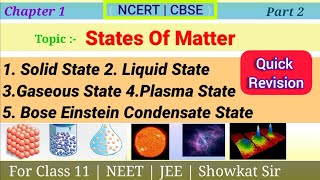 States Of Matter Class 11🖊Part 2🖋States of matter one shot🖍Some basic concepts of chemistry class 11 [upl. by Herstein959]