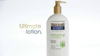 TV Spot  Gold Bond Ultimate Restoring Lotion  Ultimate Skin  Feel Young [upl. by Asilenna]