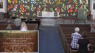 Westchester Lutheran Church Worship 9124 [upl. by Ahsakal716]