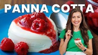 Easy Panna Cotta Every Time Perfect MakeAhead Dessert [upl. by Neened]