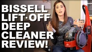 Bissell LiftOff Deep Cleaning System Review Helpful Home Cleaning Ideas Clean My Space [upl. by Nixon]