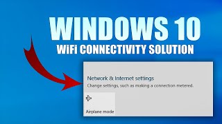 Set as Metered Connection Setting Greyed Out on Windows 10 FIX Tutorial [upl. by Buckden]