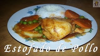 ESTOFADO DE POLLO  DELICIOSA RECETA PERUANA [upl. by Maggee]