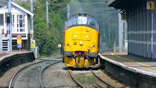 Trains at Stowmarket GEML  220818 [upl. by Aikam]