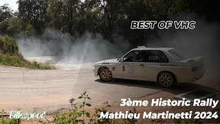 3ème Historic Rally Mathieu Martinetti 2024  VHC Show Mistakes [upl. by Omidyar]