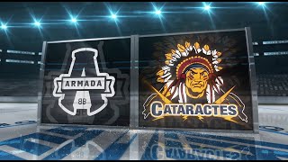 8 BlainvilleBoisbriand Armada 3 Shawinigan Cataractes 6  20 09 24 [upl. by Olwena]