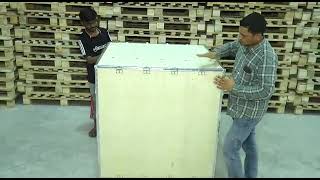 Nailless Plywood Packing Box Jagtat Rajkot [upl. by Felita]