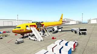 QATAREL CAIRO  DHL REAL OPS  767300F DHL Flight Factor XPLANE 11  VUELO COMPLETO IVAO [upl. by Okimuk]