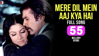 Mere Dil Mein Aaj Kya Hai  Full Song  Daag  Rajesh Khanna Sharmila Tagore  Kishore Kumar [upl. by Alexandre]