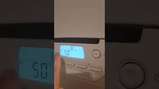 Glow Worm combi boiler ultracom2 35cxihow to change temp on central heating [upl. by Eenimod]