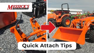 Skid Steer Quick Coupler Attachment Tips [upl. by Ikiv468]